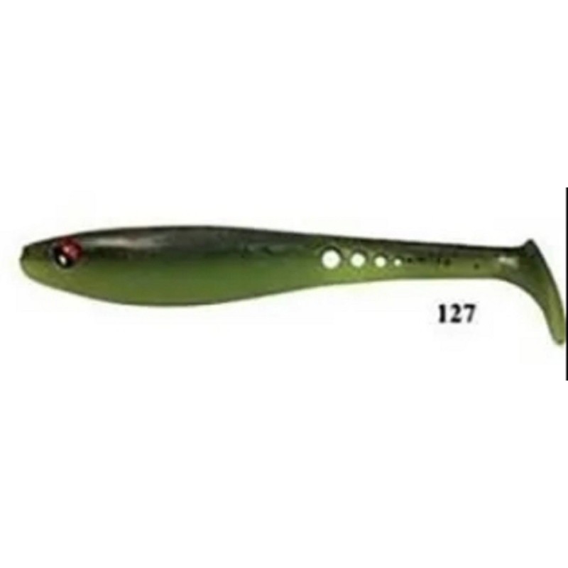 slim twist ou slim shad IODA  de 7 cm à 16 cm en pochette