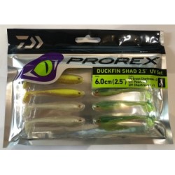 duck fin shad DAÏWA Prorex  pochette