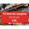 lot de 10 leurres souples en vrac assortiment de 10 à 15 cm