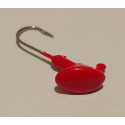 5 têtes sabot peintes avec hameçon ardillon