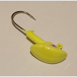 5 têtes sabot peintes avec hameçon ardillon