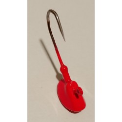 5 têtes sabot peintes avec hameçon ardillon