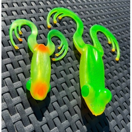 MAMA FROG 30cm et POLY FROG 19.5 cm Coloris exclu Fishmagnet