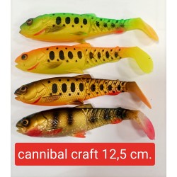 lot de 4 cannibal craft 12 cm SAVAGE GEAR