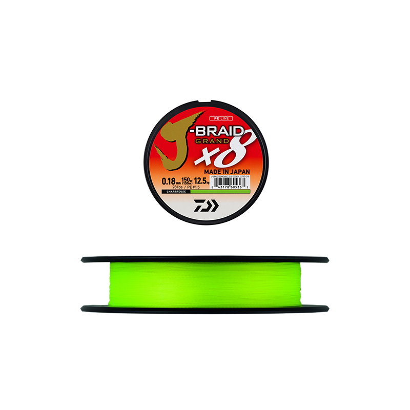 Tresse J BRAID GRAND x8 DAÏWA 135 m