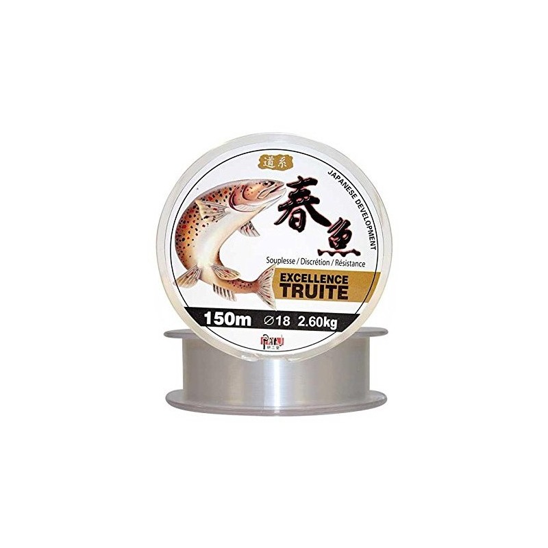 fil nylon EXCELLENCE TRUITE  150 m PAN