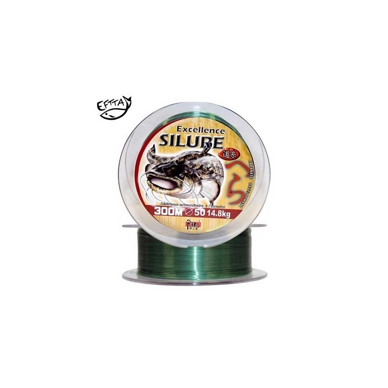 Fil nylon EXCELLENCE SILURE  0.60 mm 20.3 kg 300 m PAN