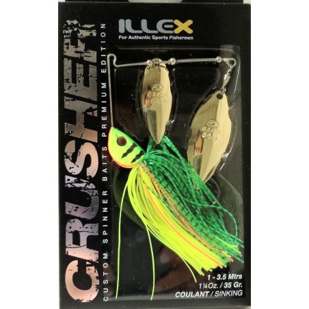 spinnerbait crusher jr Illex