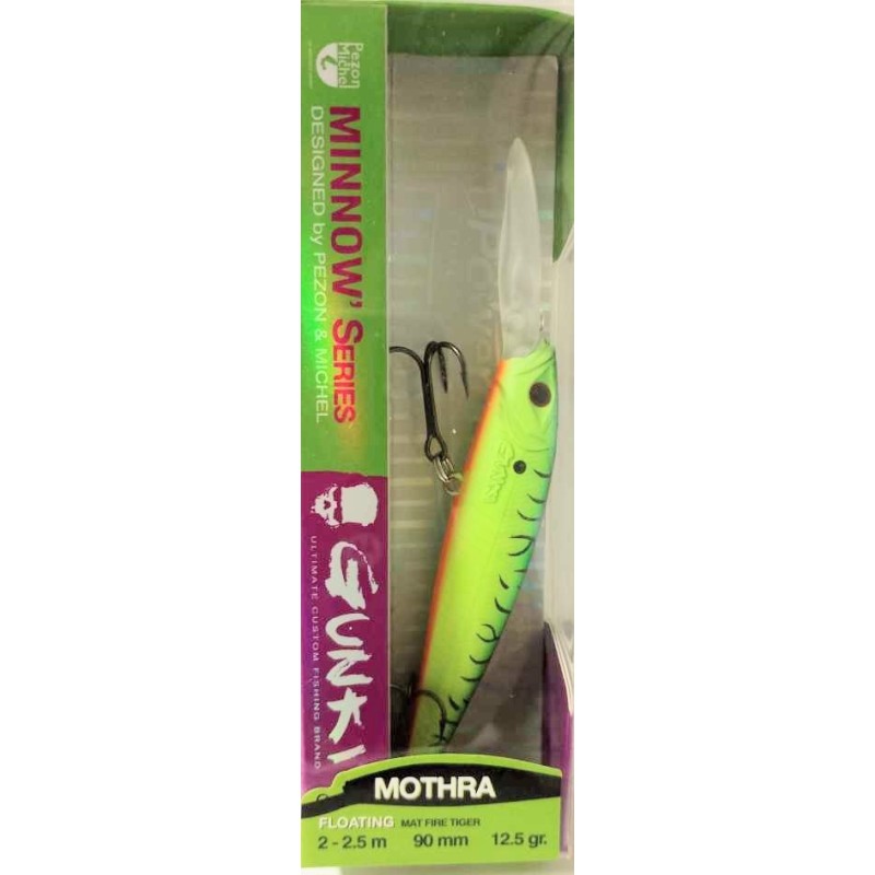 Mothra Gunki floating  90 mm  12.5 gr  mat fire tiger