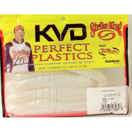 strike king blade minnow 8 leurres souples  4.5" 11 cm