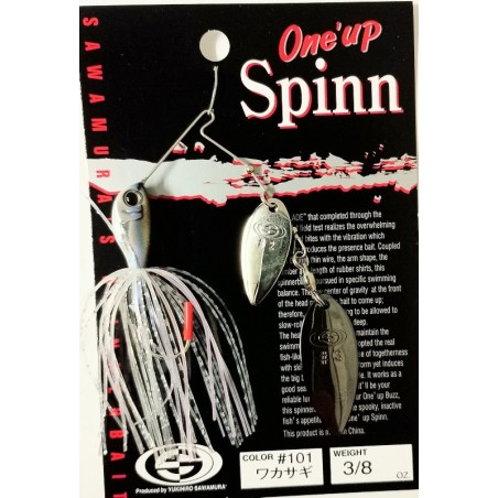 one'up spin sawamura 3/8 oz color 101