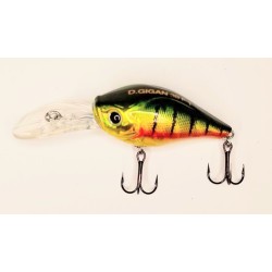 GUNKI Ensemble de leurres durs de 4 pièces pour la pêche au perche