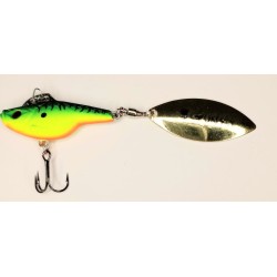 GUNKI Ensemble de leurres durs de 4 pièces pour la pêche au perche