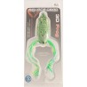 3D skirt frog Savage Gear coloris F green 7.5 cm , 19 gr , hameçon 5/0