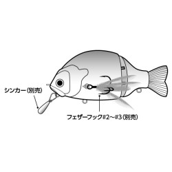 GLADICAL 147 F Daïwa : Leurres durs pour un succès de pêche ultime